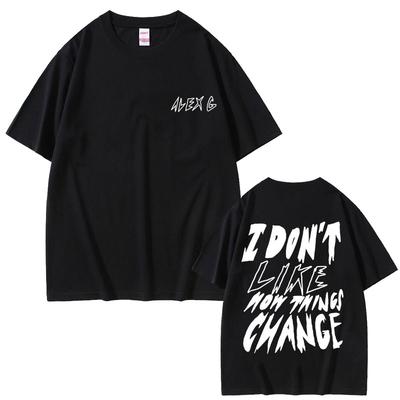 T-shirt Graphique Alex G Trick Change Unisexe Mode Femme Vintage Oversize T-shirts Homme Décontracté Coton T-shirt Y2k Streetwear