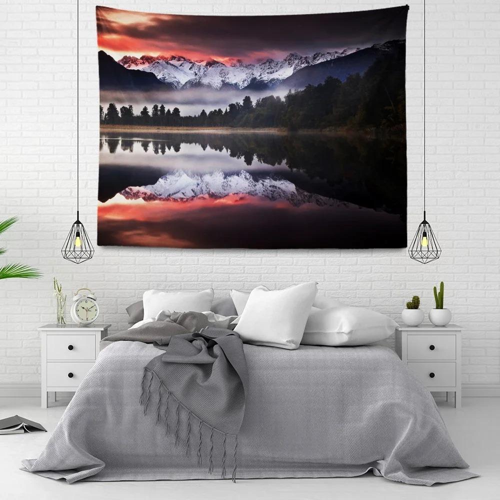 Outdoor Landscape Decorative Tapestry Home Wall Living Room Office Decorative Tapestry