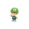 Sanei Boeki Super Mario Figure Collection: Baby Luigi (FCM-042) - 3-8cm Tall, Articulated Parts, Collectible, Playable with Playsets - Nintendo