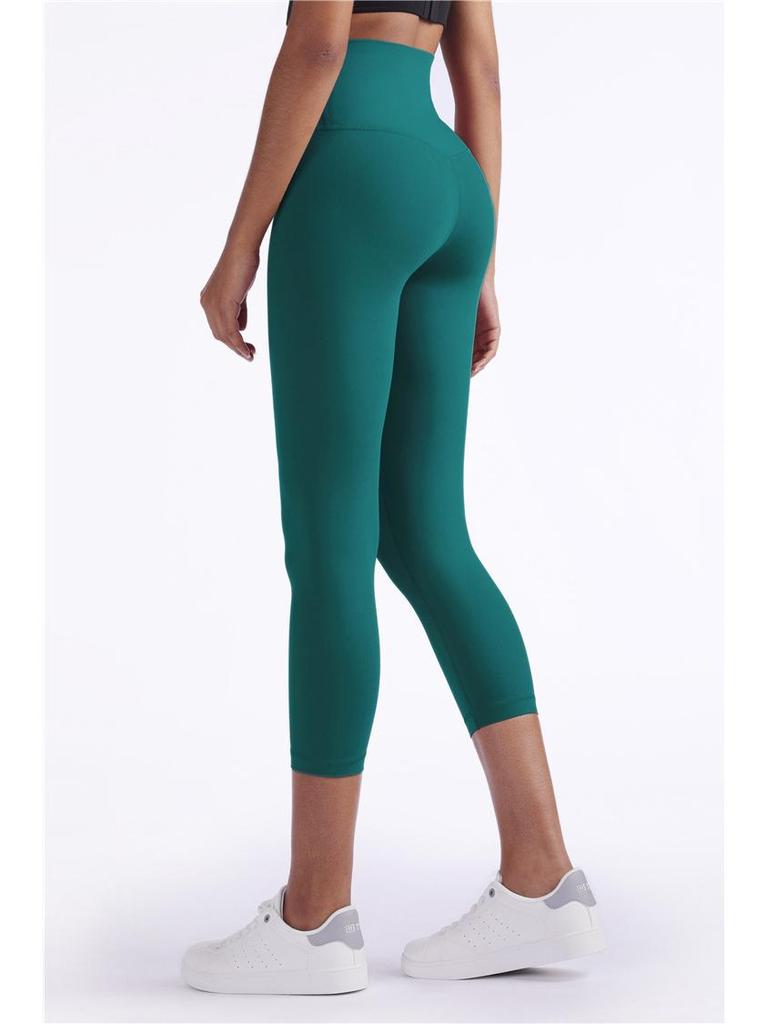 Huanpan Women's Seamless Butt-Lifting Yoga Leggings
