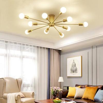 Newest  6/8/10 Heads Simple Modern Bedroom Ceiling Lights Dining Room Living Room Luxurious Chandelier Study Decorative Lamp Hot