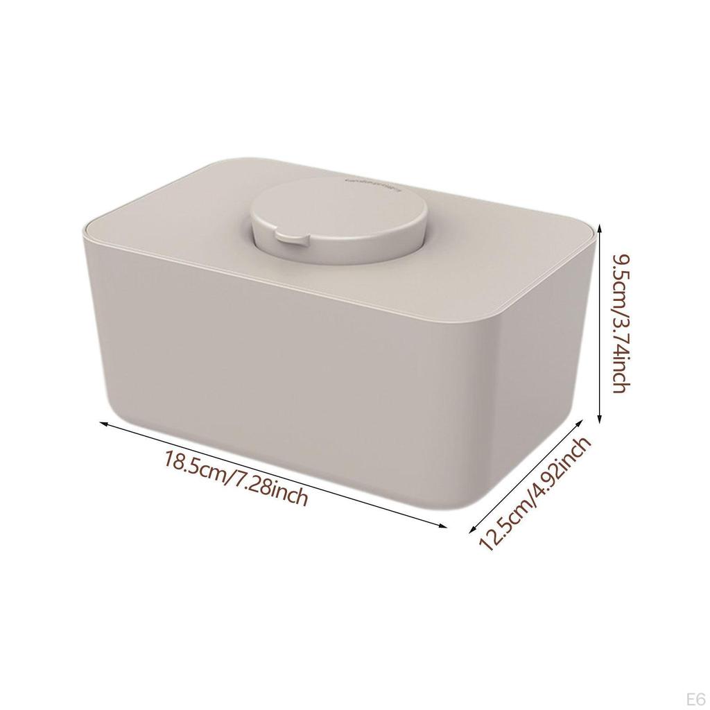 Container Facial Tissues Dispenser Portable Elegant Tissue Box Holder Napkin Case for Dresser Home