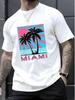 Baumwoll Sommer Oberteile Grafik T-Shirt