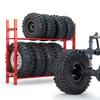 RCGOFOLLOW Aluminum Alloy Metal Alloy Tire Rack Rc Tire Rack For 1/10 FMS SCX10 D90 TRX4 TF2 CC01 Capra