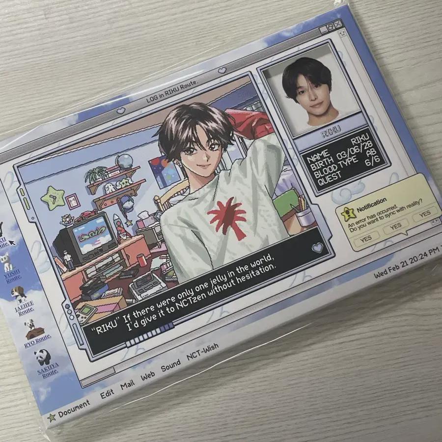 

(unopened) Nc Wish Login Md Riku Photo Set