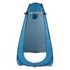 Outdoor Privacy Tent with Fixed Nail Blue Automatic Open Large Space Sun Protection Portable Shower Tent for Hiking