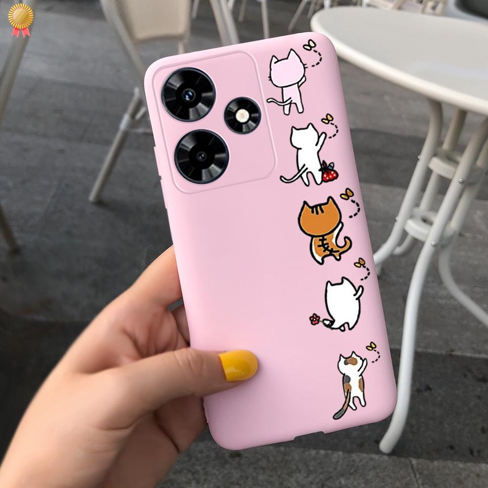 For Infinix Hot 30 Play 30i 4G Case Cute Astronaut Painted TPU Silicone Shockproof Cover For Infinix Hot 30 Play 30i Phone Case