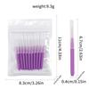 10 Piece Interdental Brushes for Oral Hygiene Plus Mascara Brushes for Makeup Perfect for Travel and Home Dual Usage