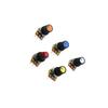 10PCS 15mm For WH148 Knurled Shaft 3 Terminals Linear Rotary Potentiometer Kit Includes Washers And Nuts Potentiometer