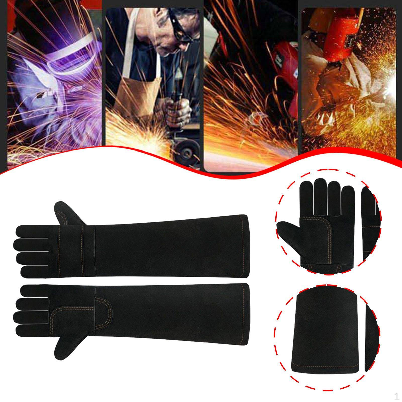 

Сварочные перчатки огнеупорные для мужчин женщин варежки гриль барбекю духовка