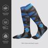 Winter Professional Ski Socks, Thickeneded, Warm, Non-Slip, Long Socks, Outdoor Mountaineering Sports Socks, Compression Calf Socks for Women