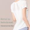 Women's Quick-Dry Yoga Running T-Shirt - Loose Fit, Short Sleeve, Lightweight Summer Cover-Up