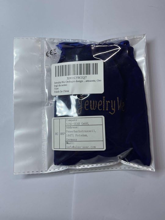 JewelryWe Men's Wristwatch, Formal Business, Round Dial Analog Display Quartz Watch, Exquisite Fashion, Gold