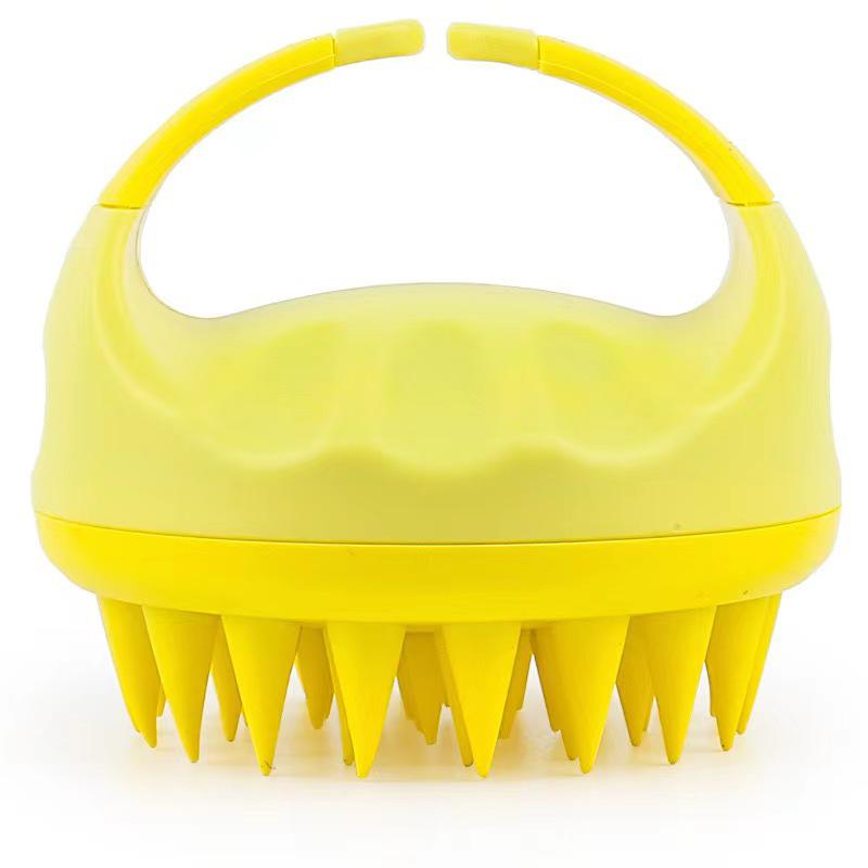 

Портативная массажная щетка для шампуня с индивидуальным дизайном для ванны и расчесывания головы