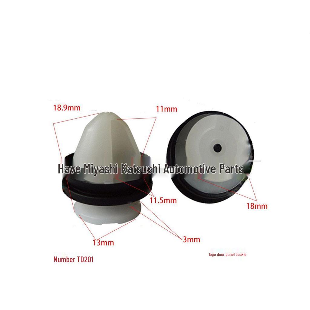Universal Car Door Panel Clip for Toyota, Mercedes-Benz, and Mazda - Interior Trim Decoration Accessory