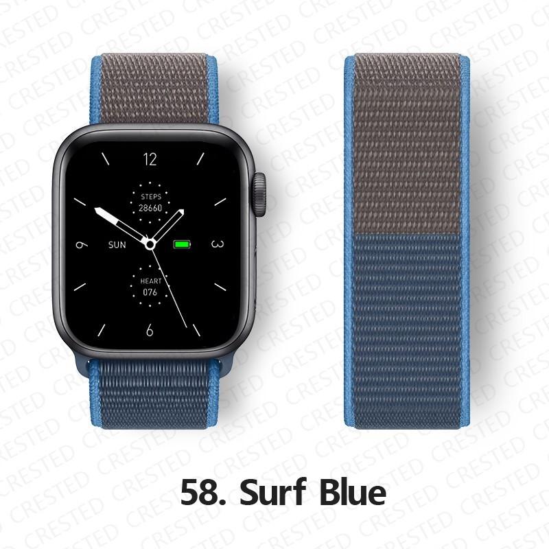 Pasek Nylonowy z Pętelką Do Pasków Apple Watch 44mm 40mm 49mm 41mm 45mm 46mm paski Bransoleta iWatch Seria 7 6 5 se 8 9 ultra 2 3 10 11