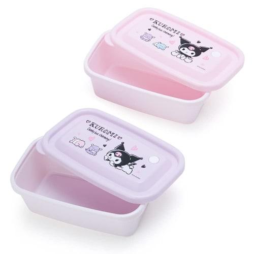 Sanrio Kuromi Food Container (Storage Container) Set of 2 455849