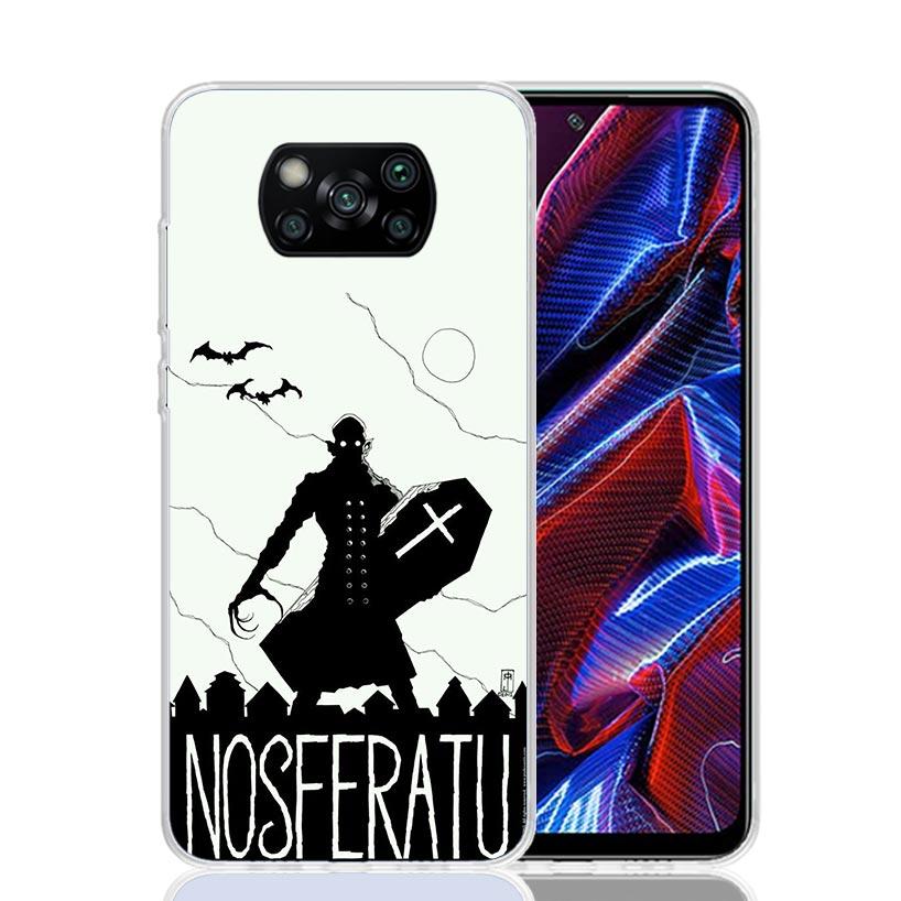 Gothic Vampire Scarlet Art Phone Case For Xiaomi Poco X7 X6 X5 Pro F7 Ultra Redmi 15C 15 13 13C 12 12C 10 10A 10C 9 9A 9C 9T Cov