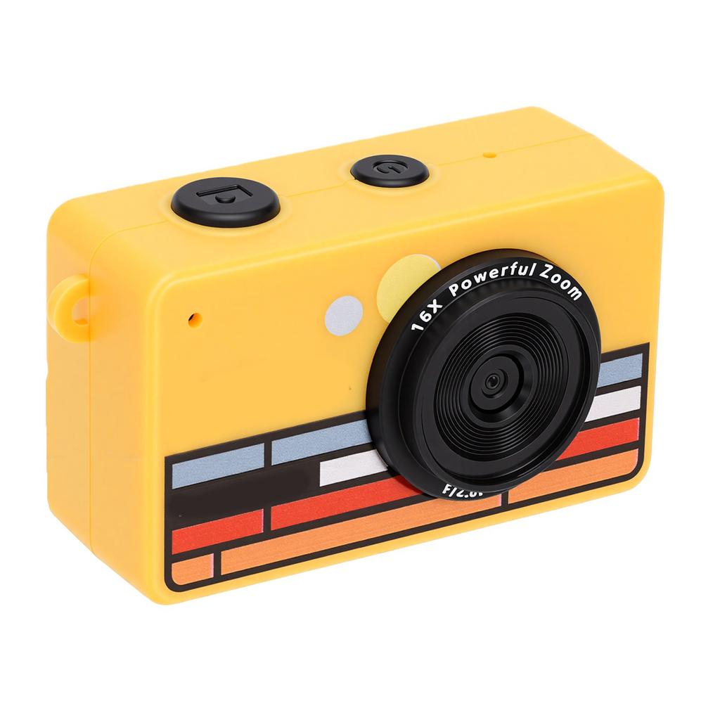 Keychain Digital Camera 1080P HD Video Photos 16X Digital Zoom Vintage Compact Camera for Travel Vlog Birthday Gift