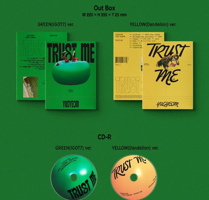 YUGYEOM (GOT7) [TRUST ME] 1st FULL ALBUM