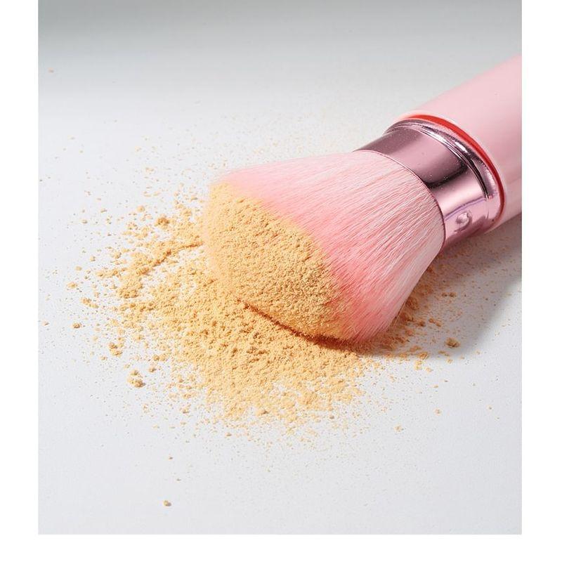 Lactacia - Set: Retractable Foundation Brush + Portable Eyeshadow Brush
