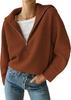 Cross-border Amazon hot sale 2023 European and American style knitted top short jacket women's personality fashion trend knitted sweater