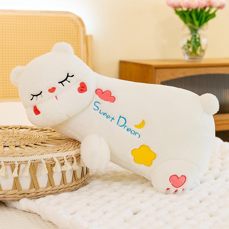 

Dream Sweet Bear Plush Toy Doll Pillow Pp Cotton Stuffed Girl Gifts Birthday 50cm/19.69in белый