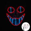 LED Snake Eye Mask Halloween Carnival Ghost Step Dance Costume Prop Scary Halloween Mask Glowing Snake Killer Mask For Men