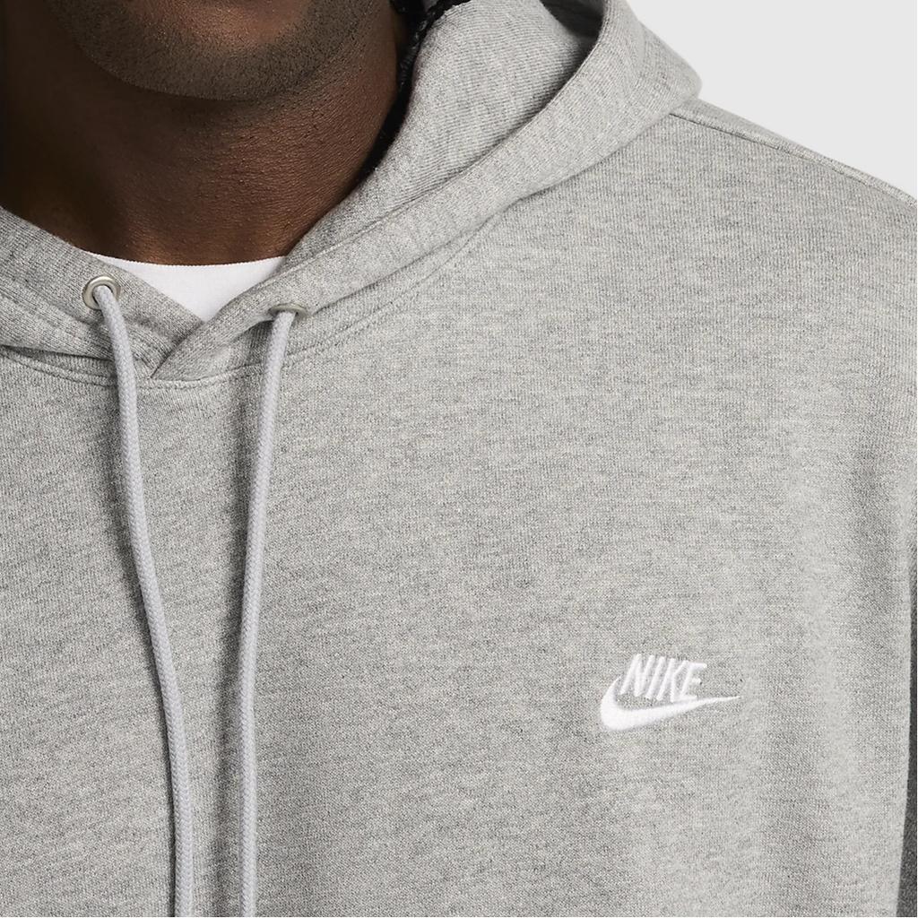 Nike Club Fleece Soft Comfortable Breathable Hoodie Men Hoodies Dark-Gray HJ1816-063