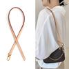 Jiesinlov Vachetta Vegetable Tanned Leather Crossbody Bag Handbag Replacement Shoulder Strap Suitable for SPEEDY 20 25 Wide Single Length (1cm Button,