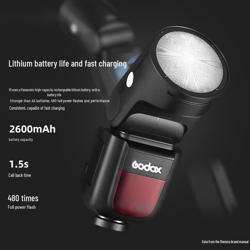 Godox V1 Round Head On-Camera Flash