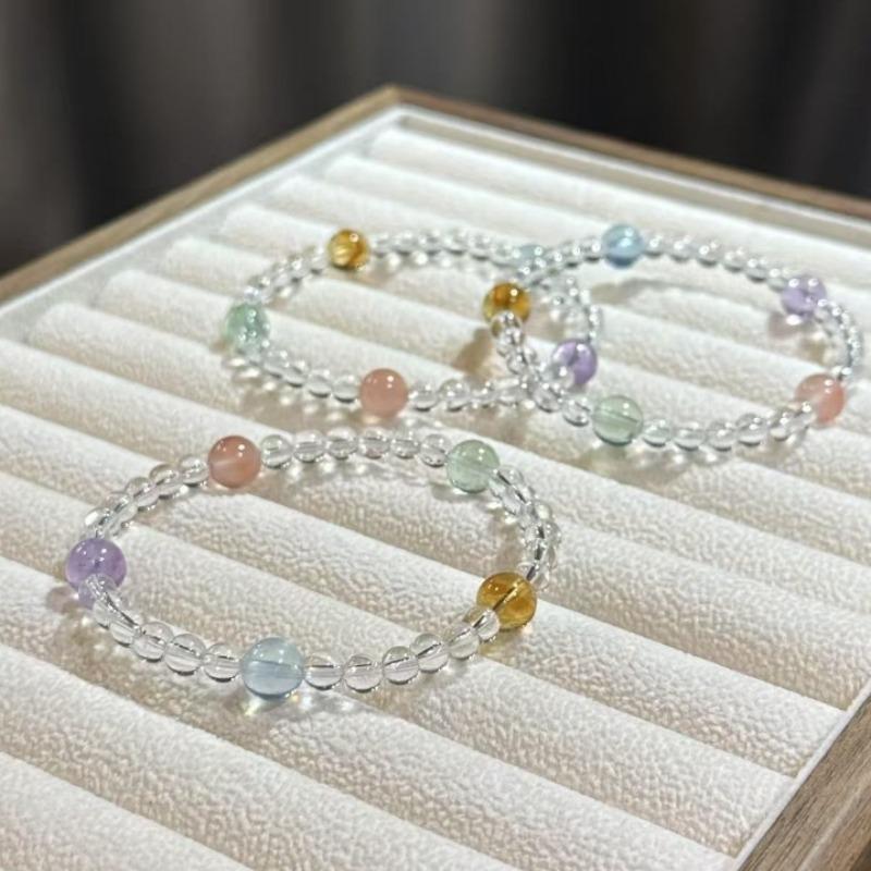 Moana deep sea blue bracelet, original gradual change niche blue sea fishtail starfish glazed bracelet