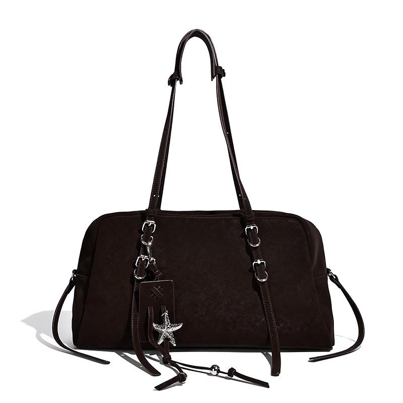 Unique Design Retro Matte Pillow Bag Fashion Underarm Bag 2025 New High-end Feel Shoulder Bag Cross-border Women's Bag