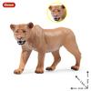 Oenux Original African Wild Animals Simulation Savage Bengal Tiger Siberian Tiger White Tiger Lion PVC Model Educational Toys