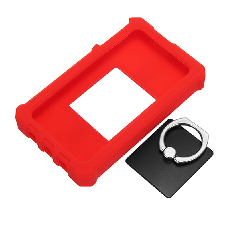 Yellow Silicone Case for DS213 Mini Pocket Size Digital Portable Storage Oscilloscope with 1Pcs Ring Bracket Oscilloscope Silicone Case
