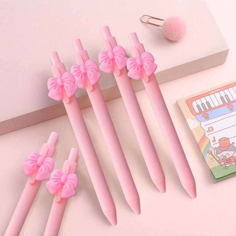 5Pcs Pink Black Cute Butterfly Pen For Birthday Wedding Valentine'S Day Carnival Celebration Party Favor Gift Bag Filler Prize