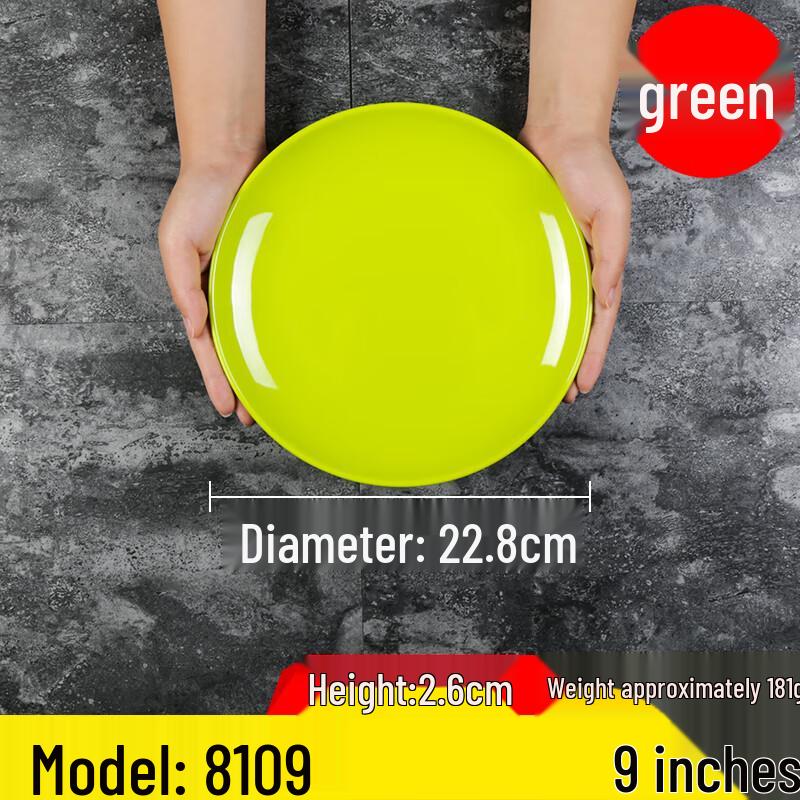 

Commercial Melamine Round Dining Plate