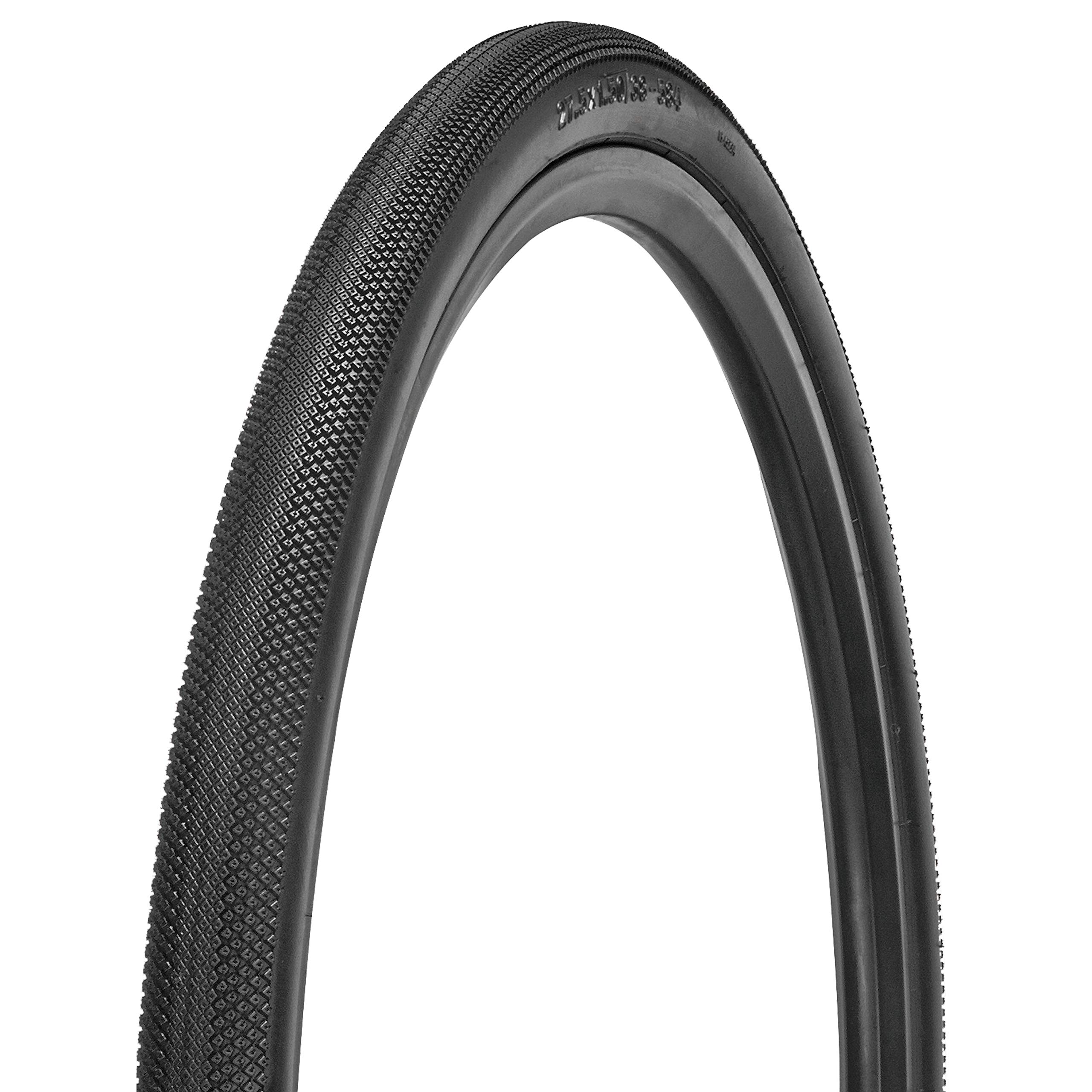 

CHAO YANG FLYING DIAMOND Clincher Tire, 700x40C, Black, with Puncture-Resistant Nylon Breaker, Foldable, H-5224, Black, 700x40C