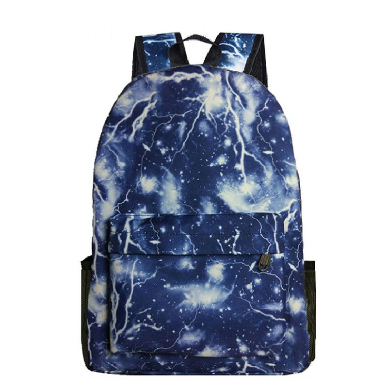 Blank Backpack Children Primary School Students Middle School Students Large Capacity Simple Versatile Backpack Bag
