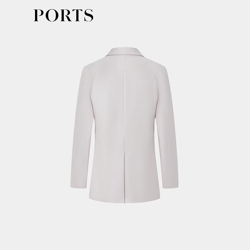 Ports Women's Oatmeal Line Design Blazer