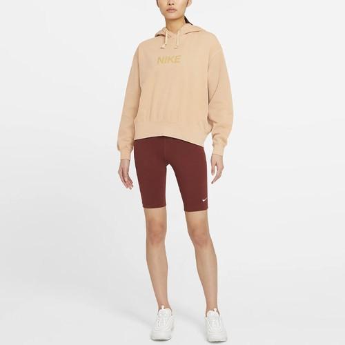 Nike Women's Yellow Sports Casual Hoodie