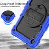 For Lenovo Tab M10 Plus 10.6" TB128FU 3rd Gen 10.1 Inch TB328FU X306F X606F Shockproof Rugged Tablet Case Hand Strap Stand Funda