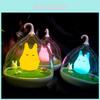 Entzückendes Niedliches Tier Tragbares Berührungssensor USB LED Baby Nachtlicht Für Gemütliche Schlafzimmer