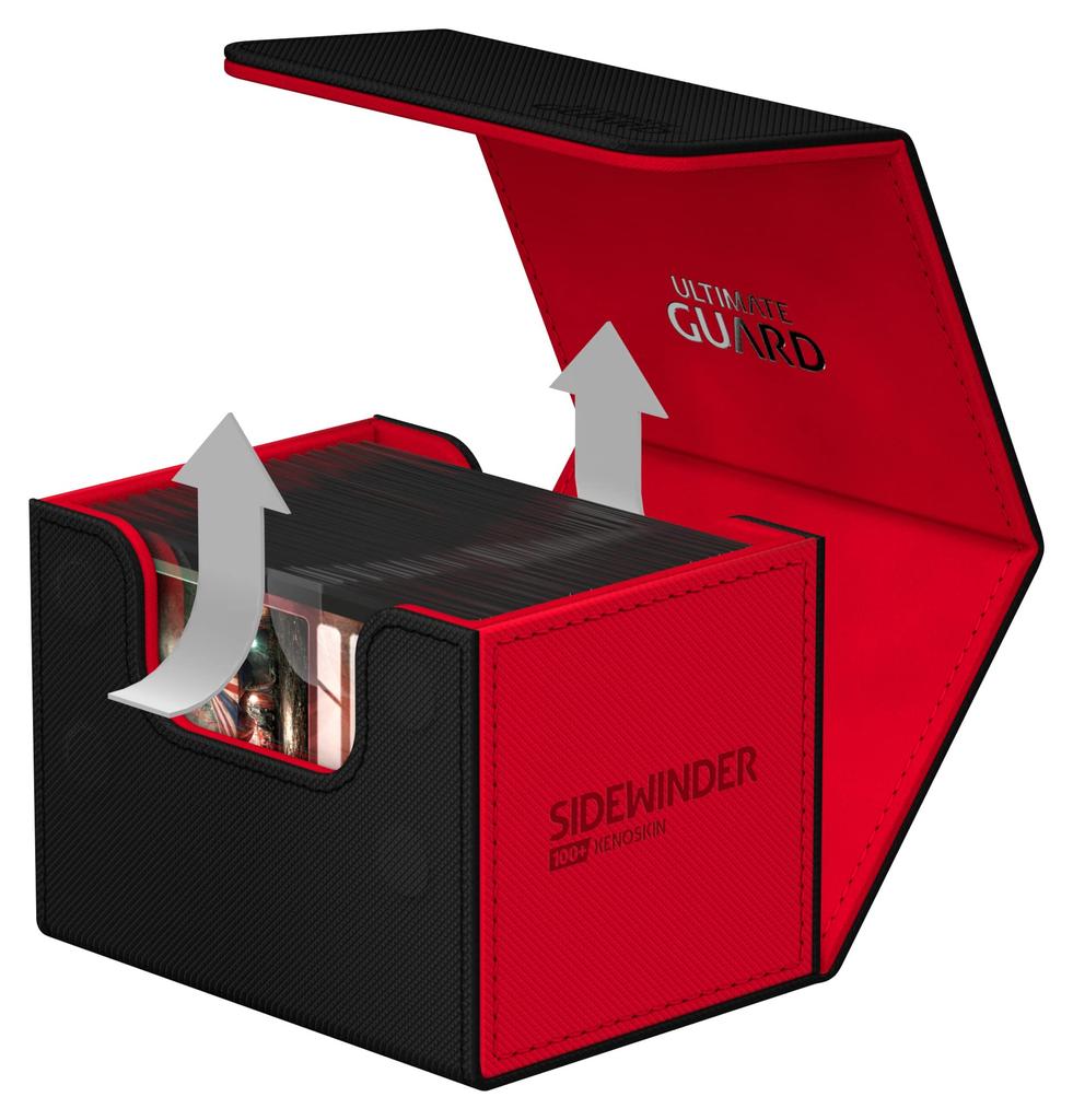 Ultimate Guard Sidewinder Xeno Skin Synergy 100+ (Black/Red)