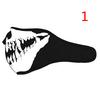 Punk Schedel Neopreen Halve Gezichtsmasker Ski Schaats Snowboard Motorfiets Bescherming