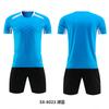 New Football Jersey Set Men's Gradual Change of Color Jersey Sweat-absorbing Breathable Training Game Jersey Printing Men's and Women's Jerseys