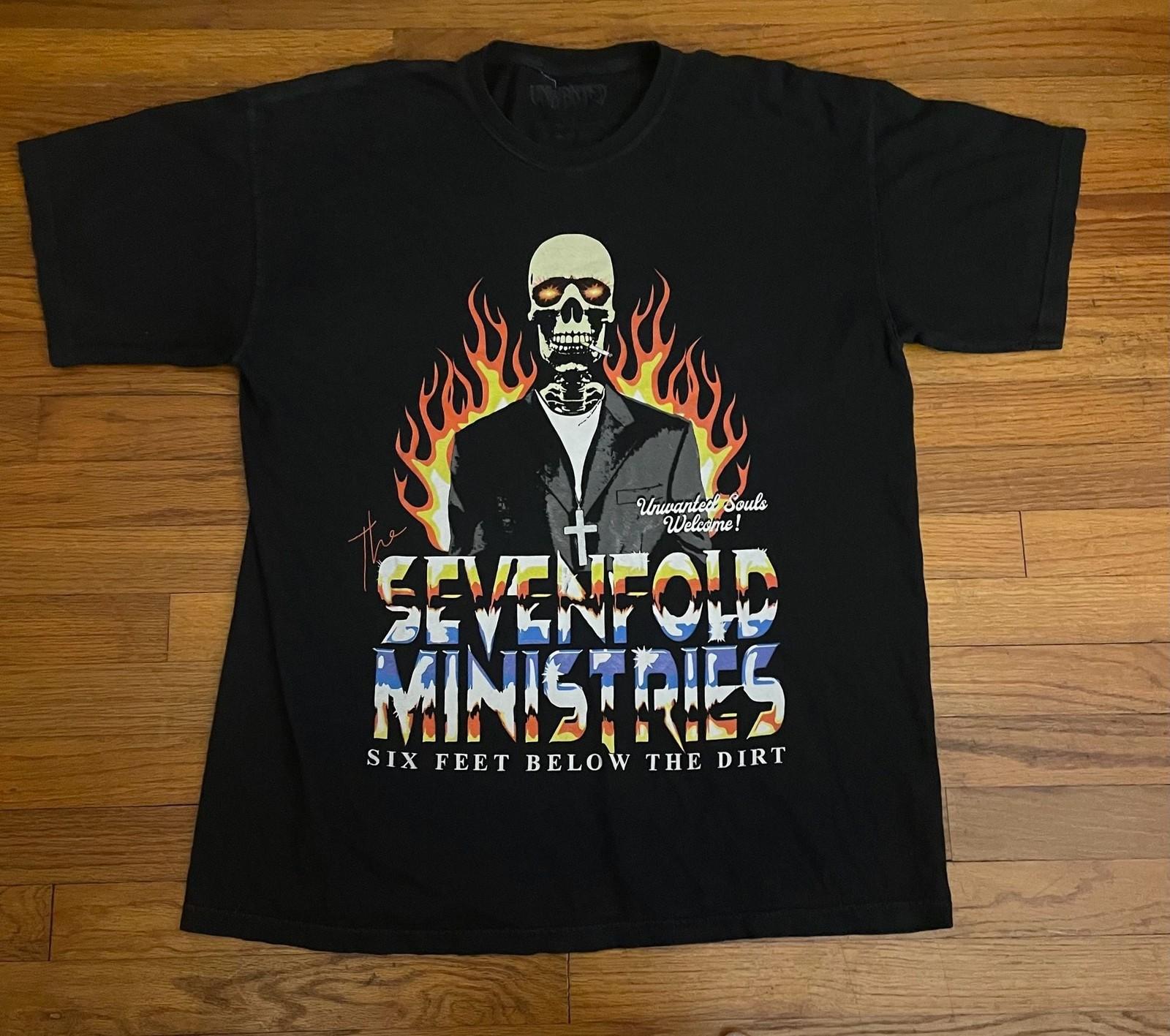 Unwanted Apparel Sevenfold Ministries Graphic T-Shirt Unisex T-Shirt XXXL