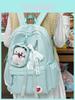 Style Backpack For Girls With Nylon Material And Large Capacity For School Use