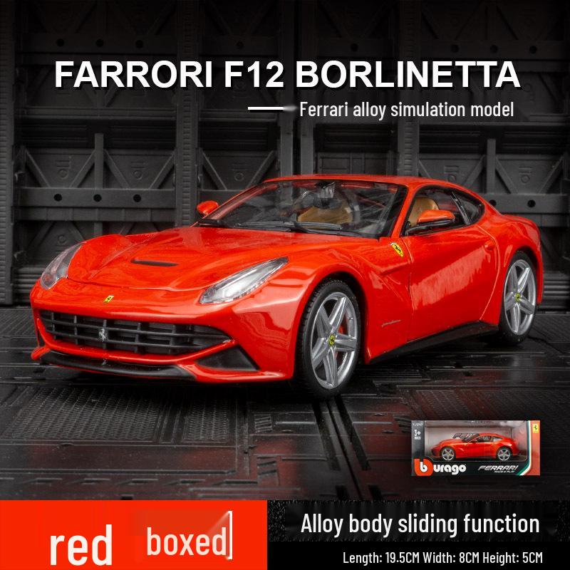 

Ббураго 1:18 Модель автомобиля из сплава Ferrari F12 Berlinetta, Большой размер