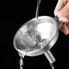 Jekero Thickened 316 Stainless Steel Funnel with Detachable Strainer, Food-Grade Large Size Kitchen Oil And Wine Funnel